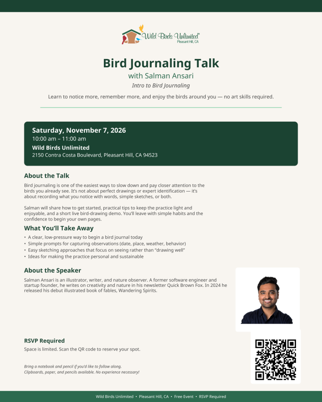 bird journaling